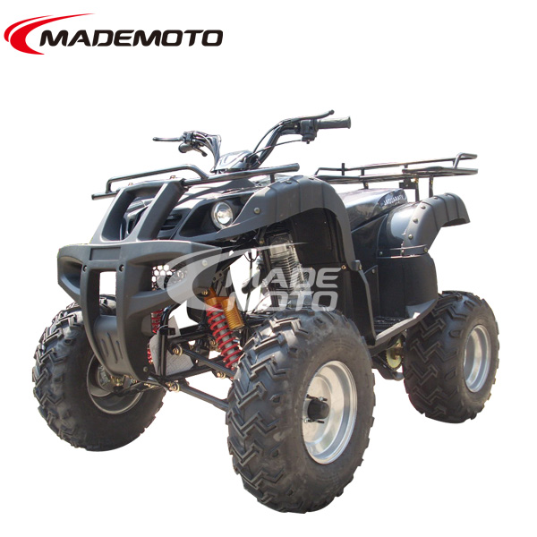 Gas-Powered Hot Selling 150cc Engine ATV With Reverse Gear Chain Drive Quad Bike